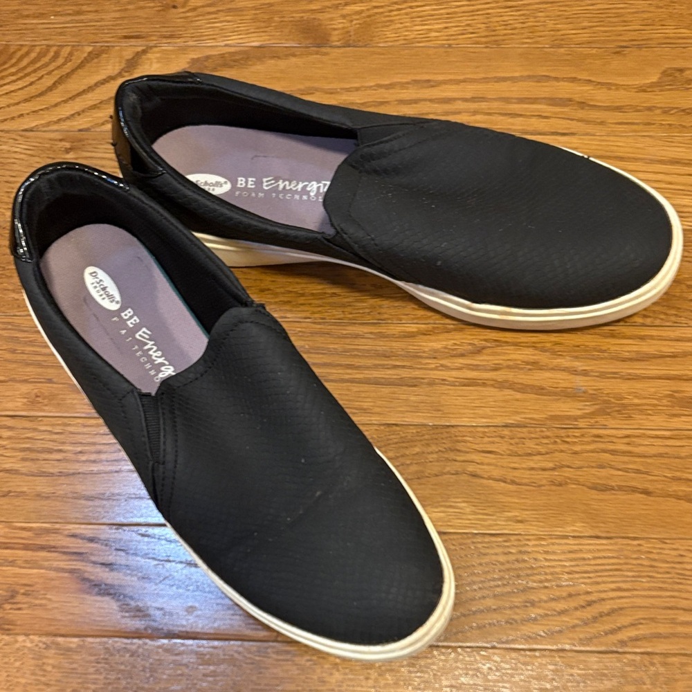 Dr. School’s | Black Slip On Shoes Be Energized Foam Technology Women’s Size 11